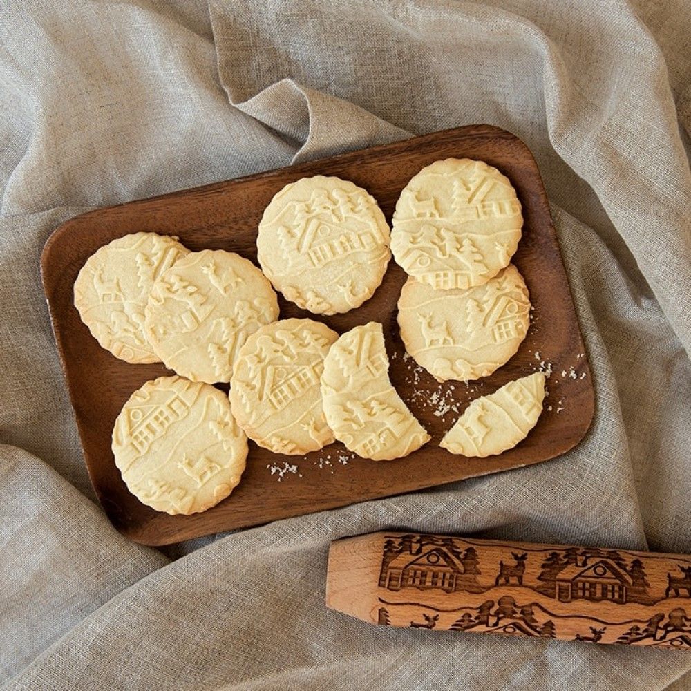 Nordic Ware Embossing Rolling Pin | Woodland Cottage