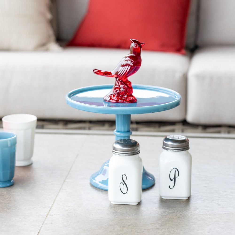 Mosser Glass Cardinal Figurine | Red - Additional view