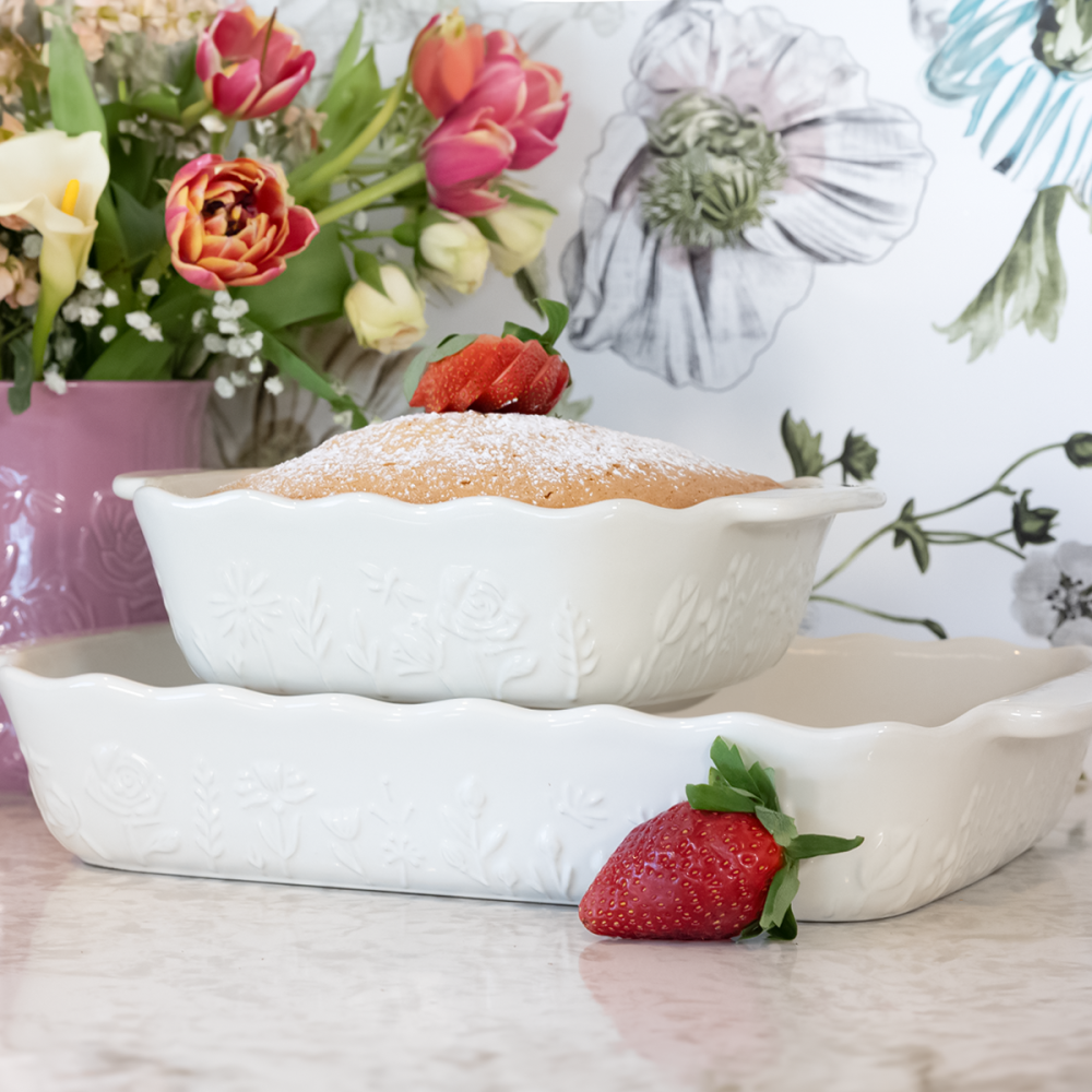 Mason Cash In the Meadow 13  x 9  Large Rectangular Baker | Cream - Additional view