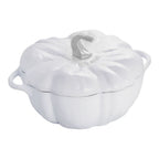 Staub 3.5 Qt. Pumpkin Dutch Oven | White