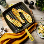 Staub 12  Square Grill Pan | Citron - Additional view