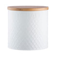 Typhoon Embossed White Bread Bin