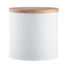 Typhoon Embossed White Bread Bin