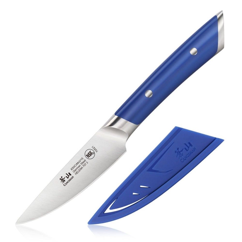 Cangshan Helena 3.5  Paring Knife with Sheath | Blue