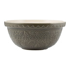 Mason Cash In the Forest S12 (4.25 Qt) Embossed Mixing Bowl | Fox (Grey)