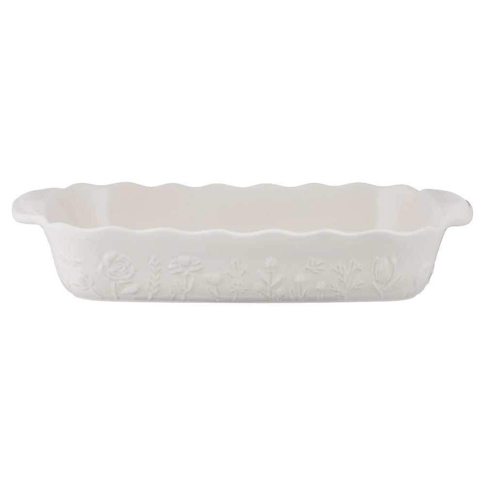 Mason Cash In the Meadow 13  x 9  Large Rectangular Baker | Cream