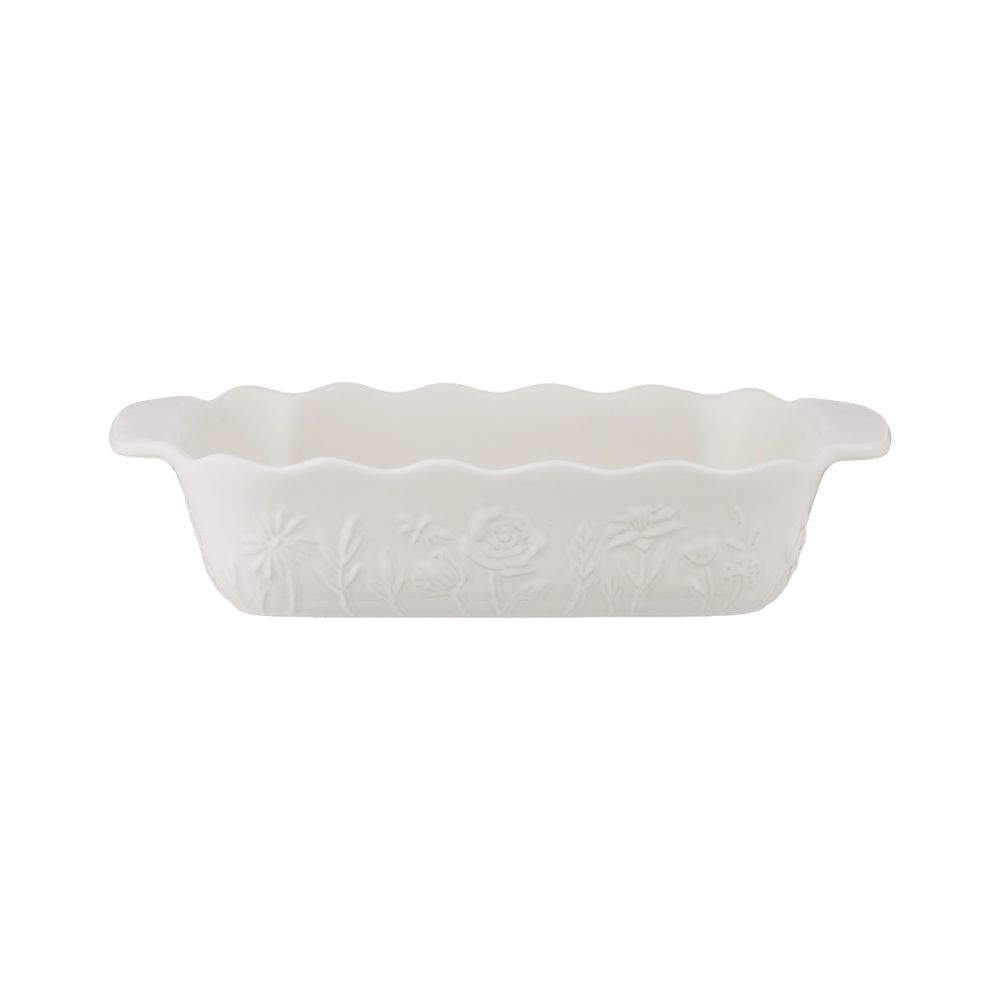 Mason Cash In the Meadow 10  x 7  Medium Rectangular Baker | Cream