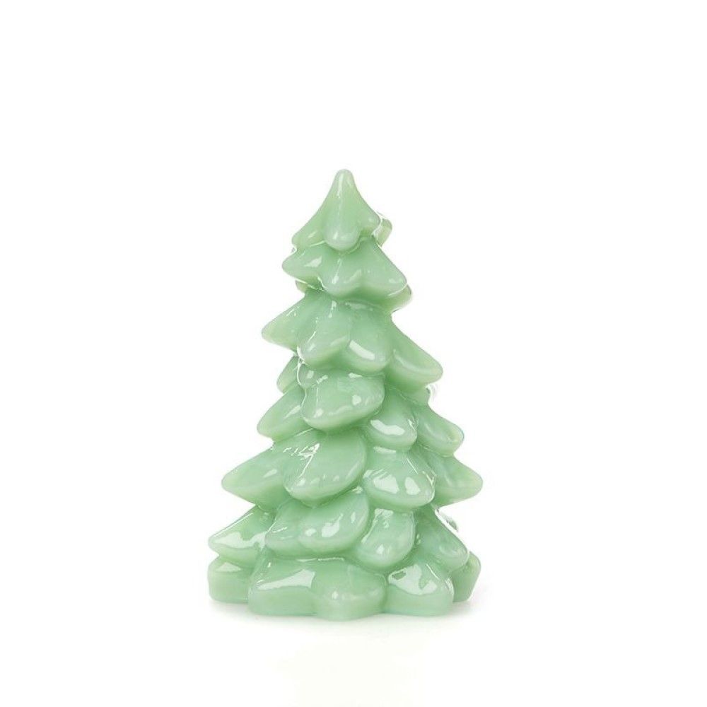 Mosser Glass Holiday Collection 2.75  Tree Figurine | Jadeite