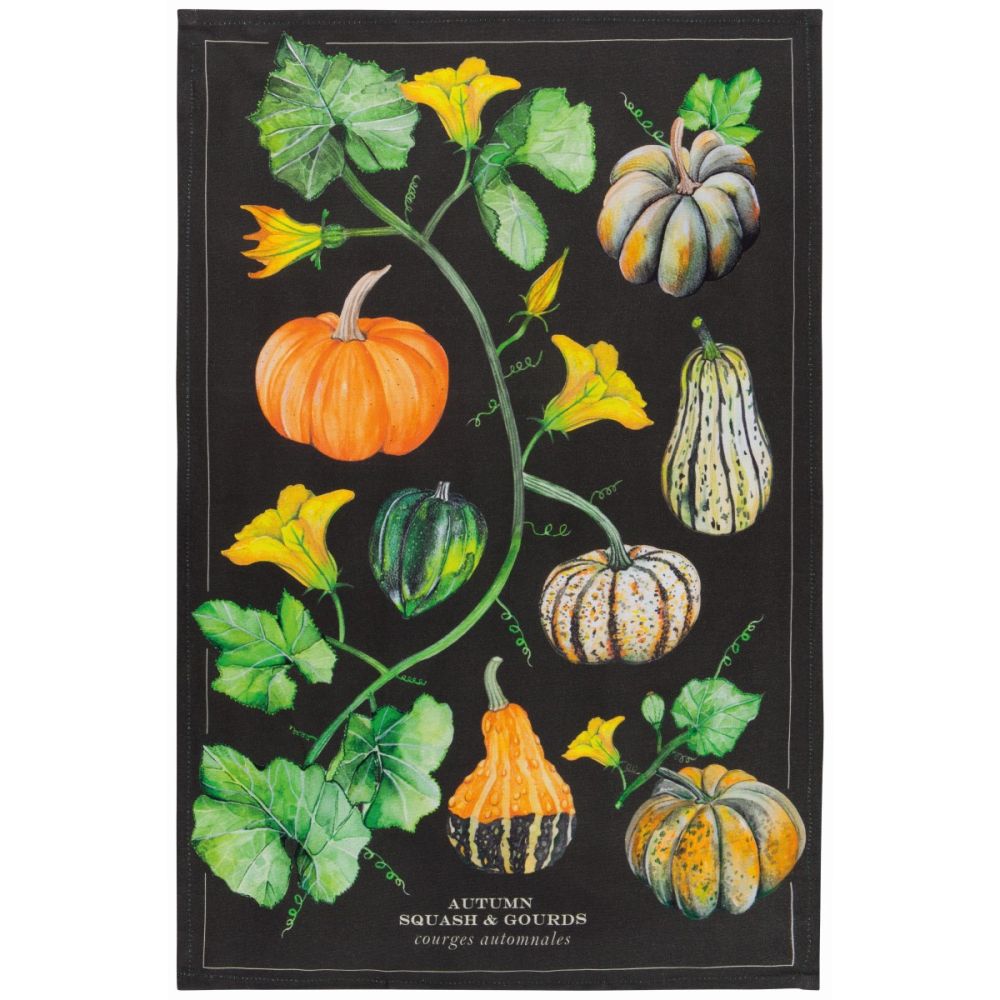 Now Designs by Danica 18  x 28  Printed Dishtowel | Autumn Squash