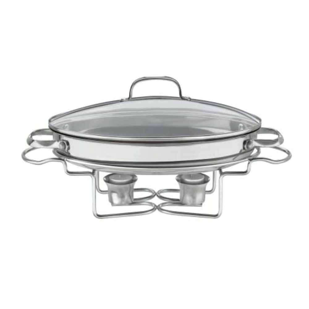 Cuisinart Classic Entertaining Stainless Steel Oval Buffet Server | 13.5 
