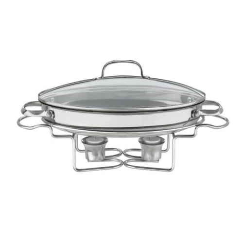 Cuisinart Classic Entertaining Stainless Steel Oval Buffet Server | 13.5 