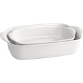 Emile Henry 2-Piece Small Rectangular Bakers | Flour