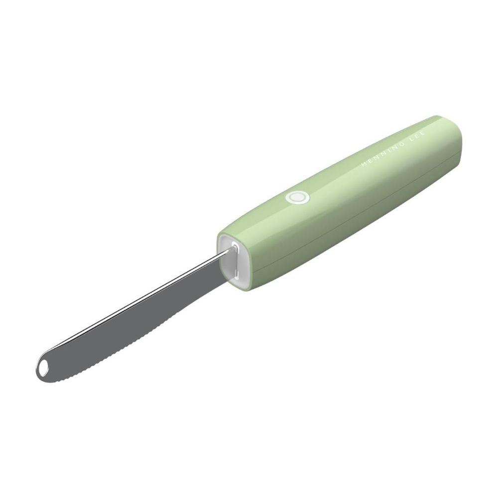 Henning Lee Heated Butter Knife | Moss Green