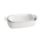 Emile Henry 2-Piece Large Rectangular Bakers | Flour