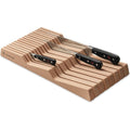 WÜSTHOF 15-Slot In-Drawer Knife Storage Tray | Beechwood
