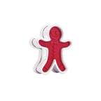 Tovolo Set of 3 Reversible Gingerbread Boy Cookie Cutters / Stamps