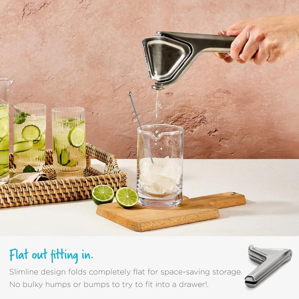Dreamfarm Fluicer Fold Flat Easy Juicer | Stainless Steel - Additional view