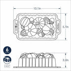 Nordic Ware Harvest Bounty Aluminum Loaf Pan - Additional view