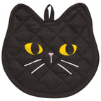 Danica Jubilee Black Cat Shaped Potholder