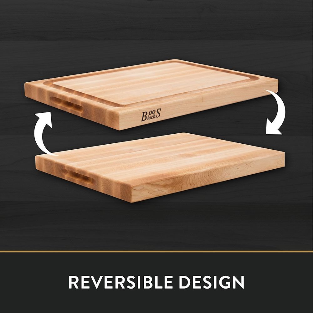 John Boos Pro Chef 20  x 15  x 1.5  Cutting Board | Northern Hard Rock Maple - Additional view