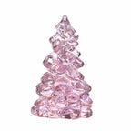 Mosser Glass Holiday Collection 8  Tree Figurine | Rose Carnival