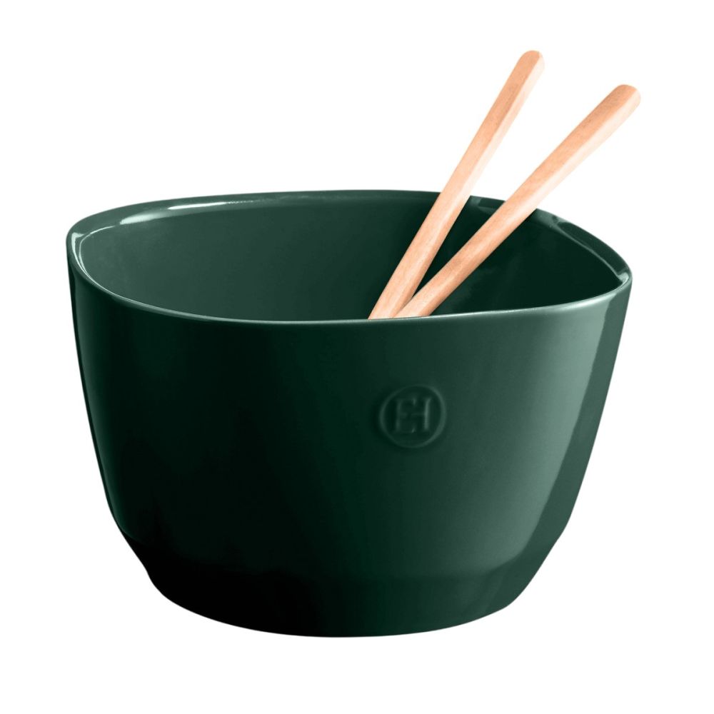 Emile Henry 5.85 Qt. Large Salad Bowl | Cedar - Additional view