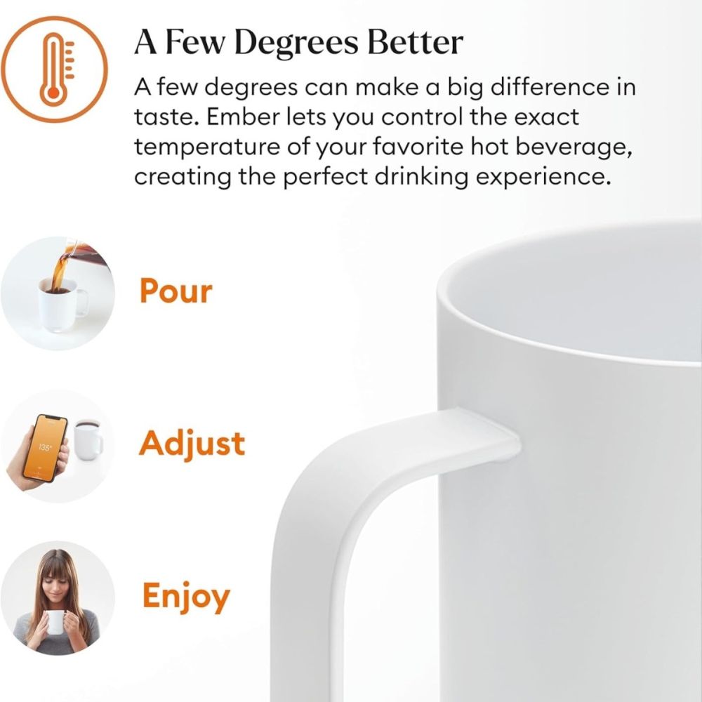 Ember 10oz Mug 2 | White - Additional view