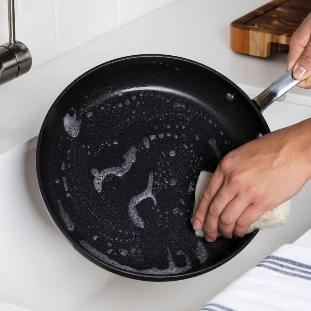 All-Clad HA1 Expert Hard Anodized Nonstick Fry Pan Set (8  & 10 ) | 2-Piece - Additional view