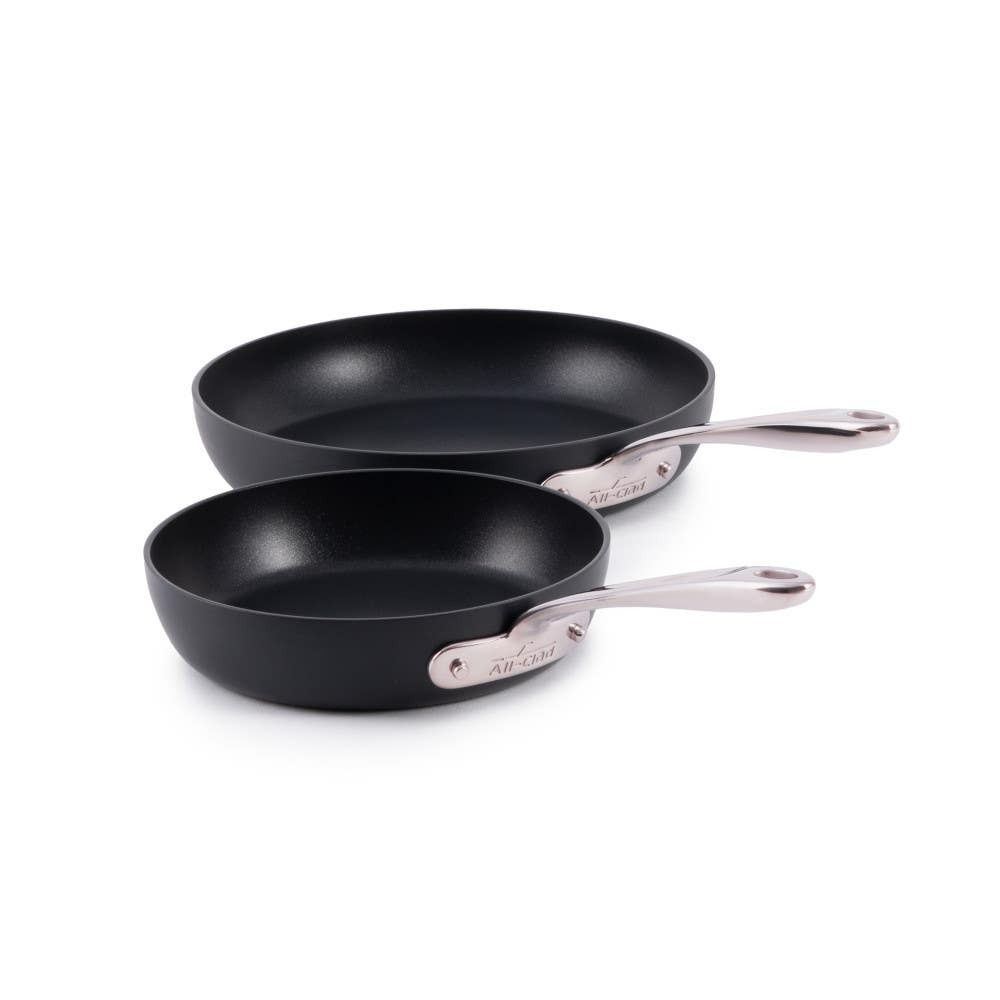 All-Clad HA1 Expert Hard Anodized Nonstick Fry Pan Set (8  & 10 ) | 2-Piece