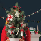 Danica Jubilee Arctic Deer Felt Ornament | Assorted Styles - Additional view