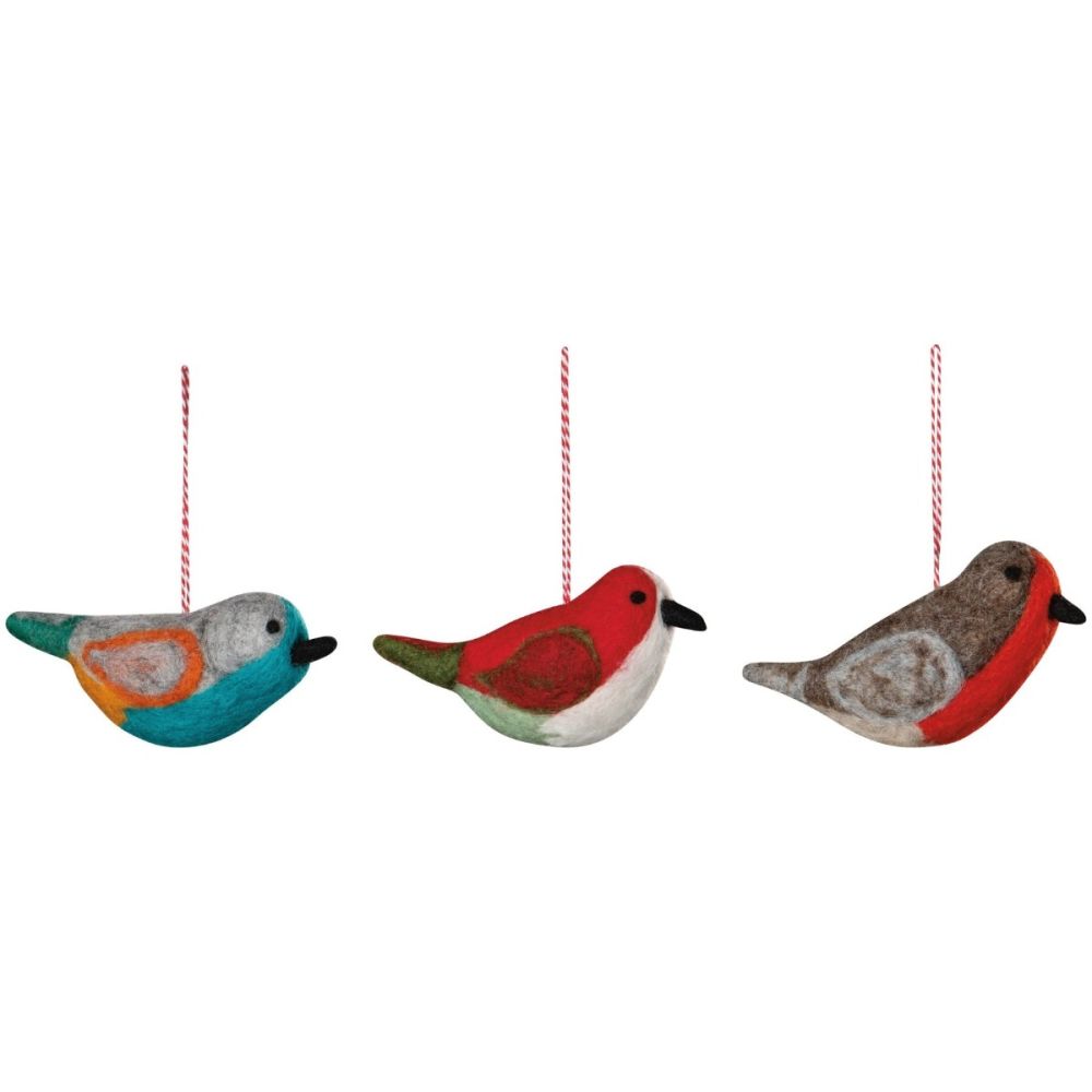 Danica Jubilee Bird Felt Ornament | Assorted Styles