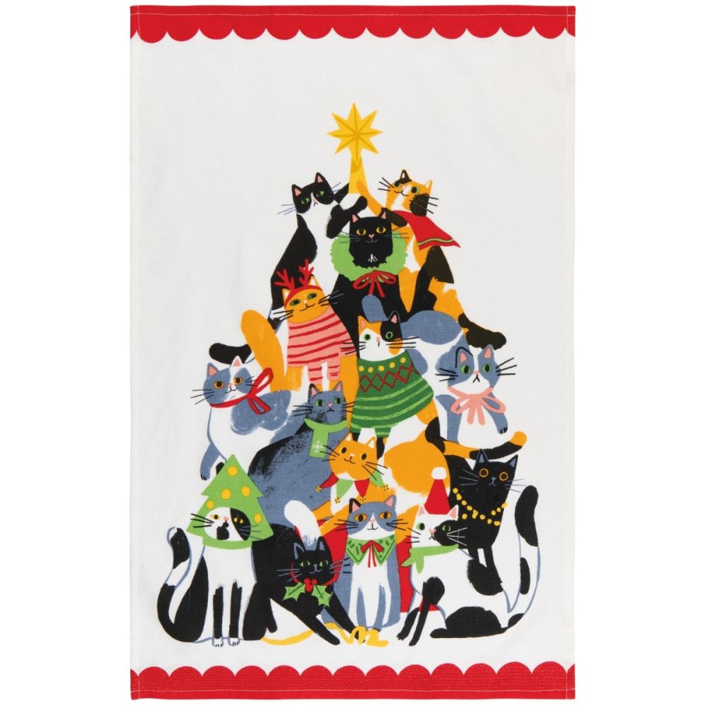 Danica Jubilee Christmas Dishtowel | Kitty Carol