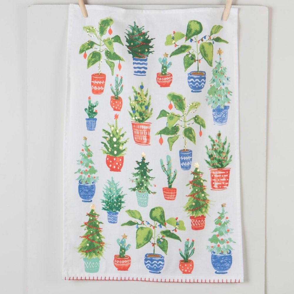 Danica Jubilee Christmas Dishtowel | Jingle Plants - Additional view