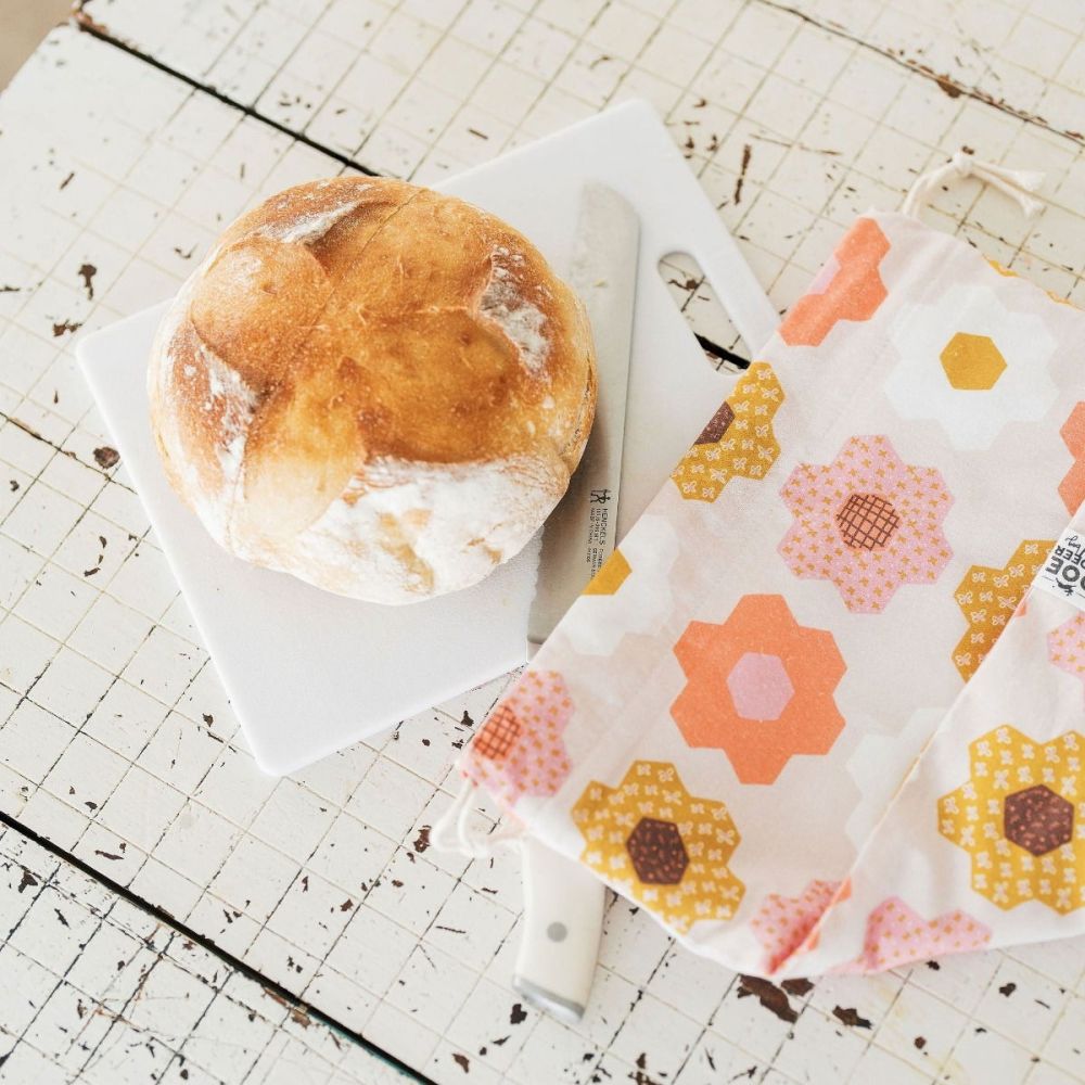 Doe A Deer Flower Garden Bread Bag - Additional view