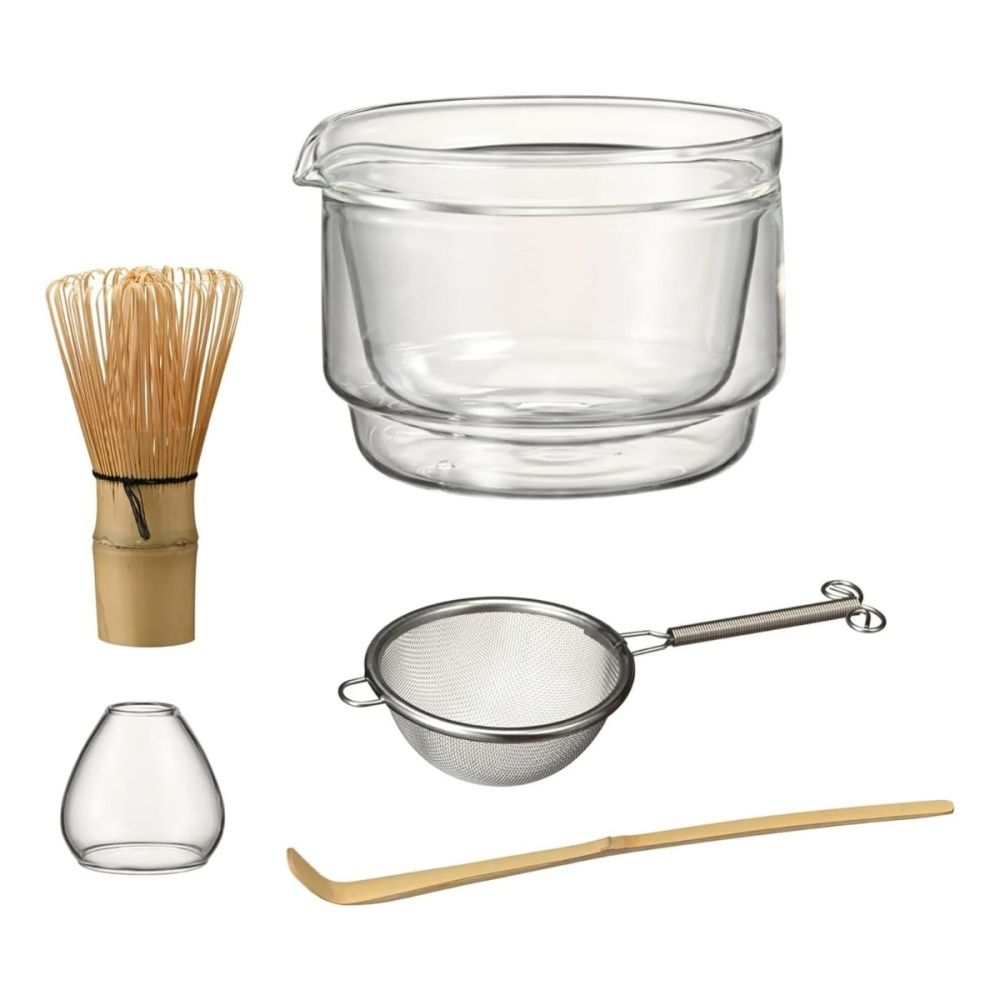 HARIO Matcha Tea Gift Set | Clear