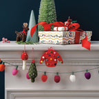 Danica Jubilee Ugly Xmas Sweater Felt Ornament | Assorted Styles - Additional view