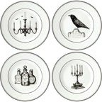 Lenox Vintage Halloween Dessert Plate Set | 4-Piece