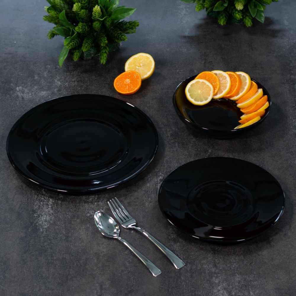Mosser Glass 10  Plate | Black Raspberry - Additional view