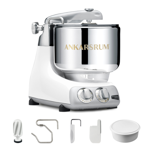 Ankarsrum Essential Package Stand Mixer | Gloss White