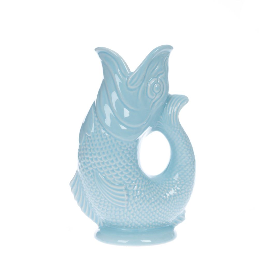 Wade Ceramics Large Gluggle Jug | Pale Blue