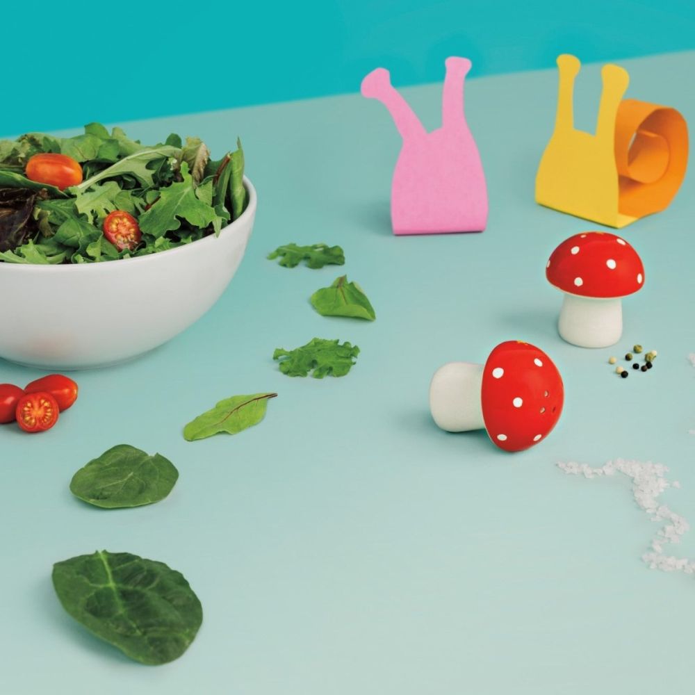 Danica Jubilee Mushroom Salt & Pepper Set | Toadstool - Additional view