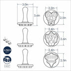 Nordic Ware Cookie Stamps | Holiday Cutout - Additional view