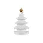 Le Creuset Christmas Tree Pie Vent  with Gold Star | White