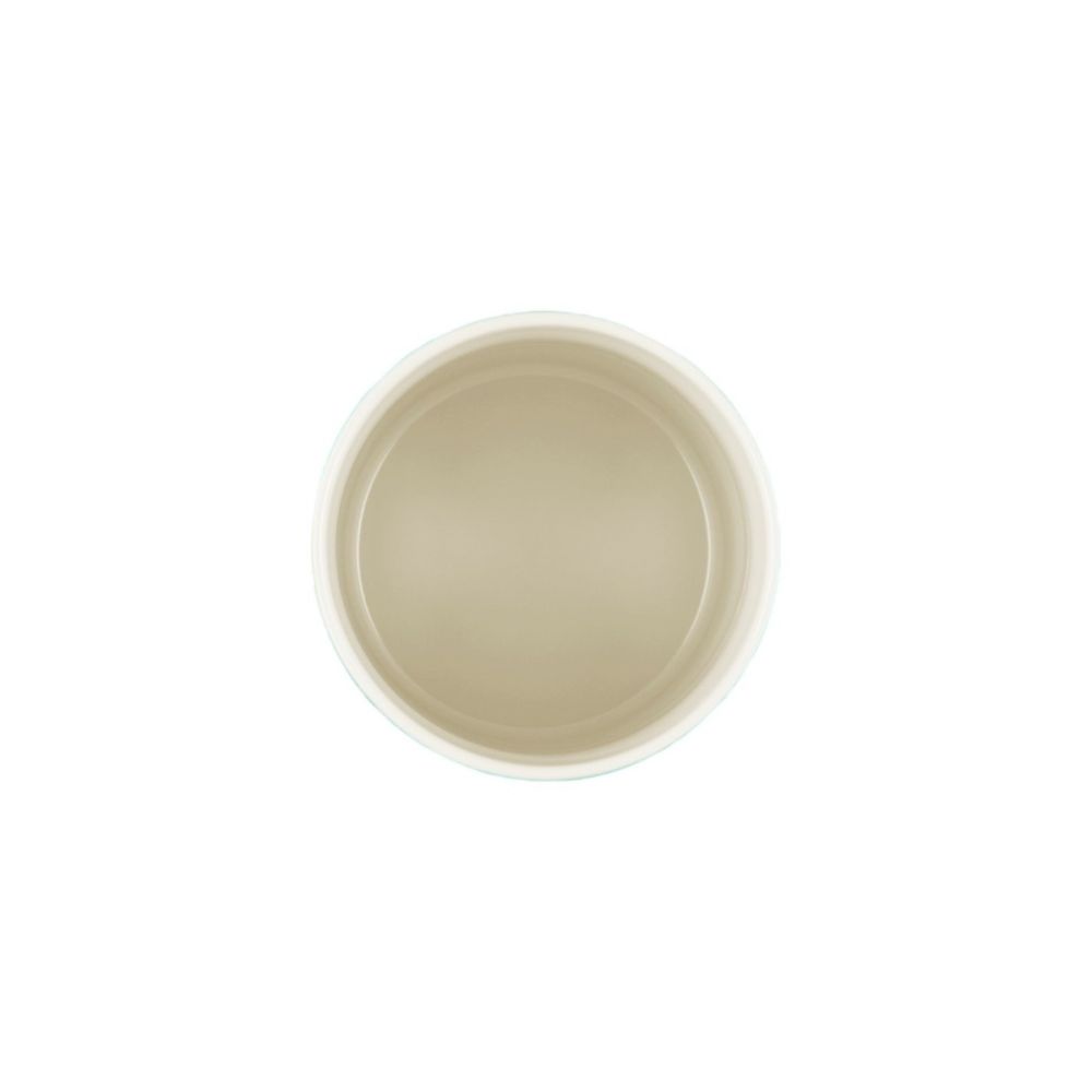 Le Creuset Signature 26oz Stoneware Canister with Acacia Wood Lid | Blue Riviera - Additional view