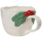 Danica Jubilee Mistletoe 13oz Sculpted Mug | White