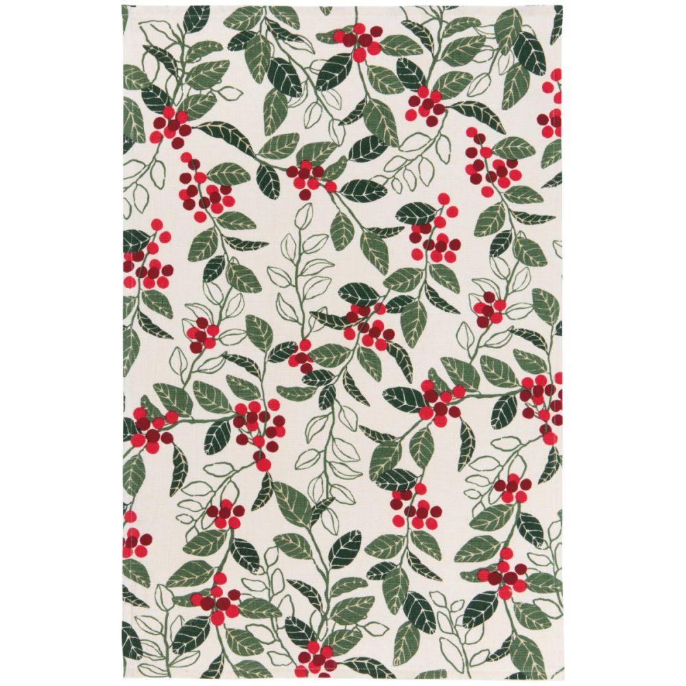 Now Designs by Danica Christmas Terry Dishtowel | Merry Berry