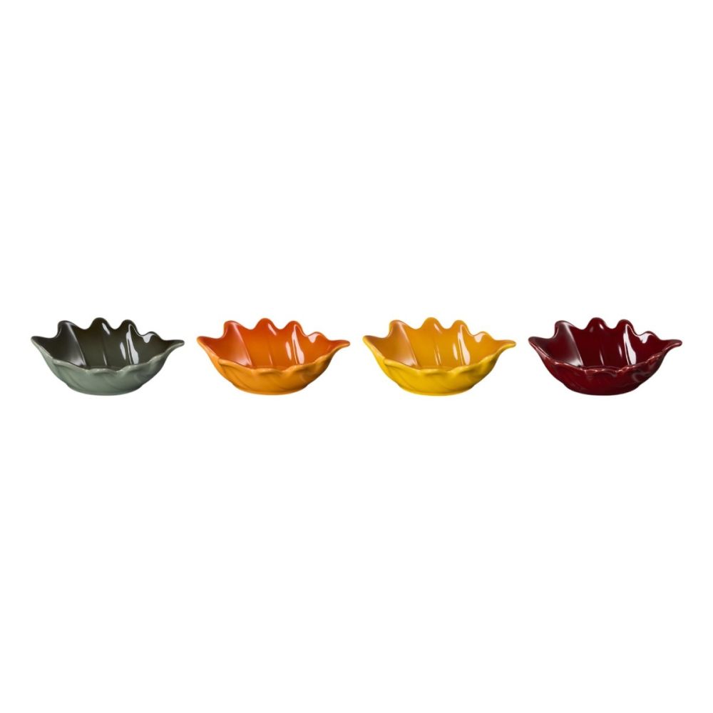 Le Creuset Mini Bowls (Set of 4) | French Oak Leaf