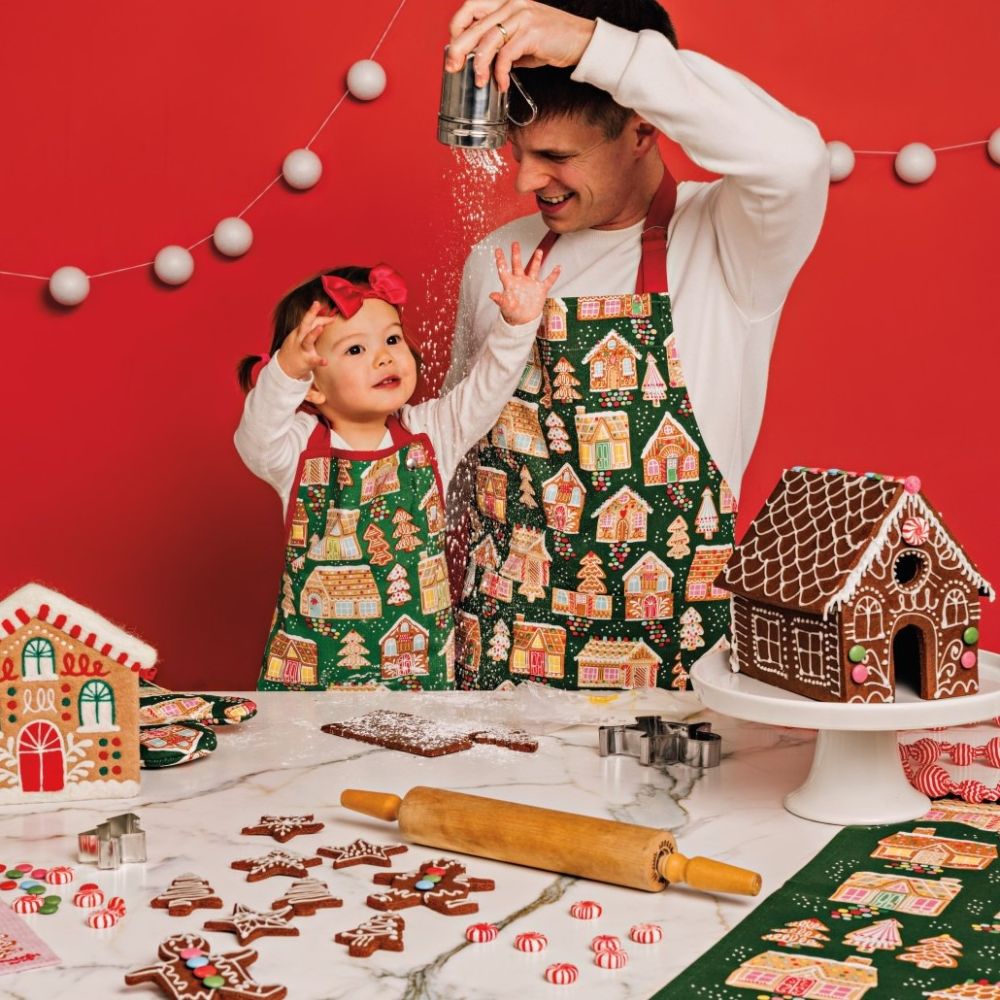 Danica Jubilee Christmas Apron | Gumdrop Lane - Additional view