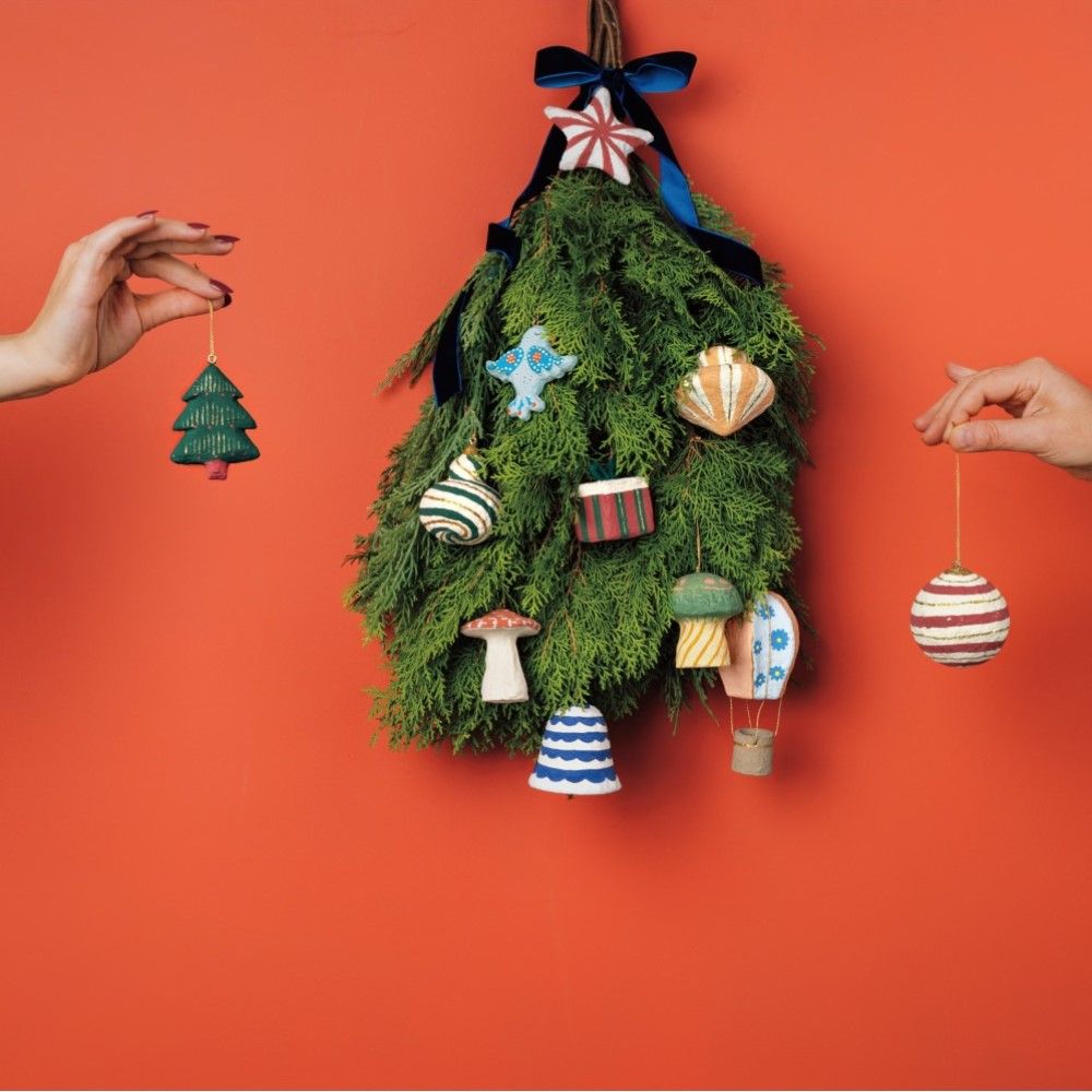 Danica Jubilee Christmas Peace and Harmony Mache Ornament | Assorted Styles - Additional view
