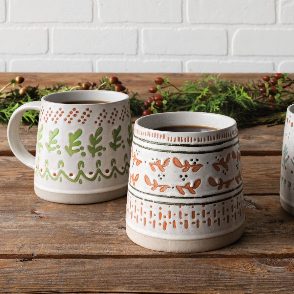 Now Designs by Danica 16oz Atelier Mug | Mistletoe - Additional view